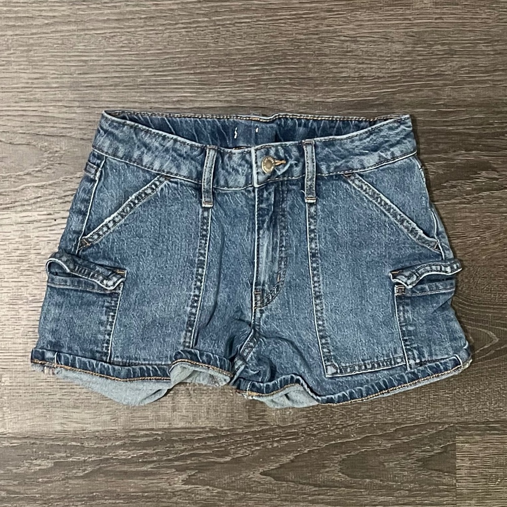 Classic blue jean shorts